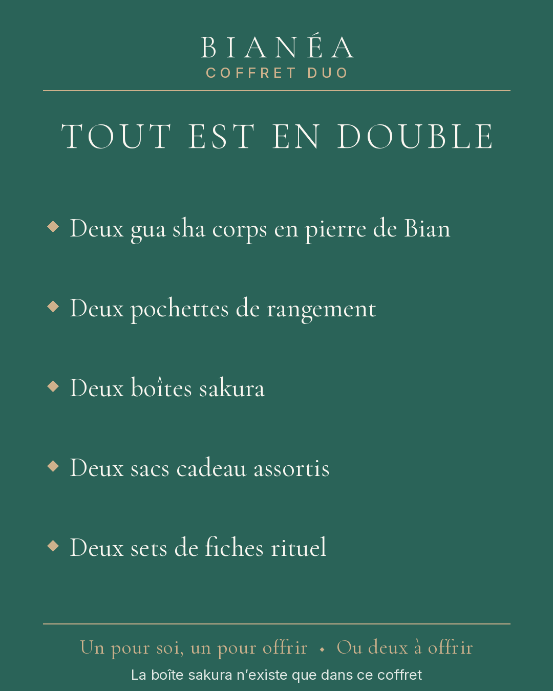 Coffret Duo Bianéa – L’Art d’Offrir un Rituel d’Exception