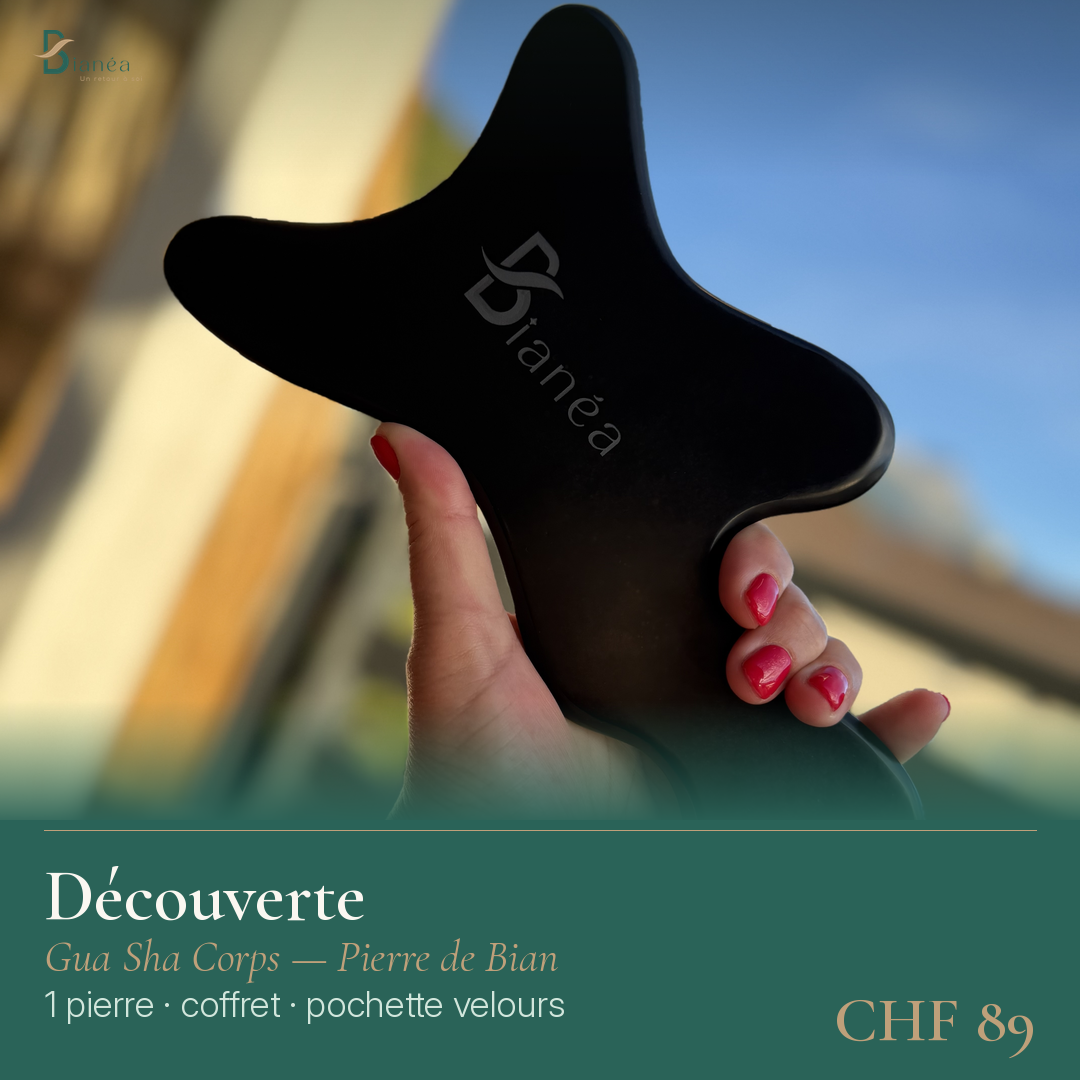 Relance les circulations • Libère les tensions •  Allège le corps